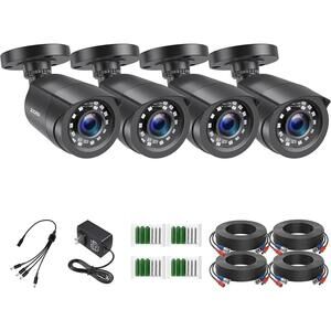 Zosi Security Camera 4 PACK Model 4AK-1062B-BS-US New Box